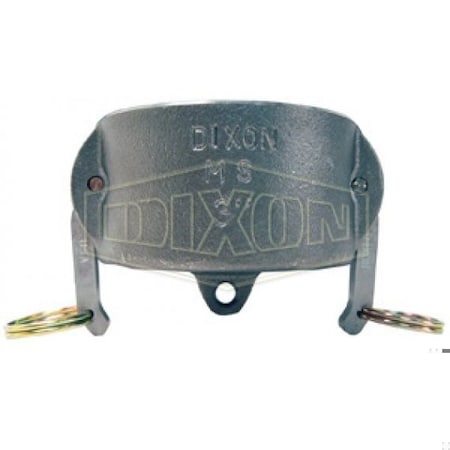 Dixon Type DC Cam and Groove Dust Cap, 4 in, Malleable Iron 400-DC-MI